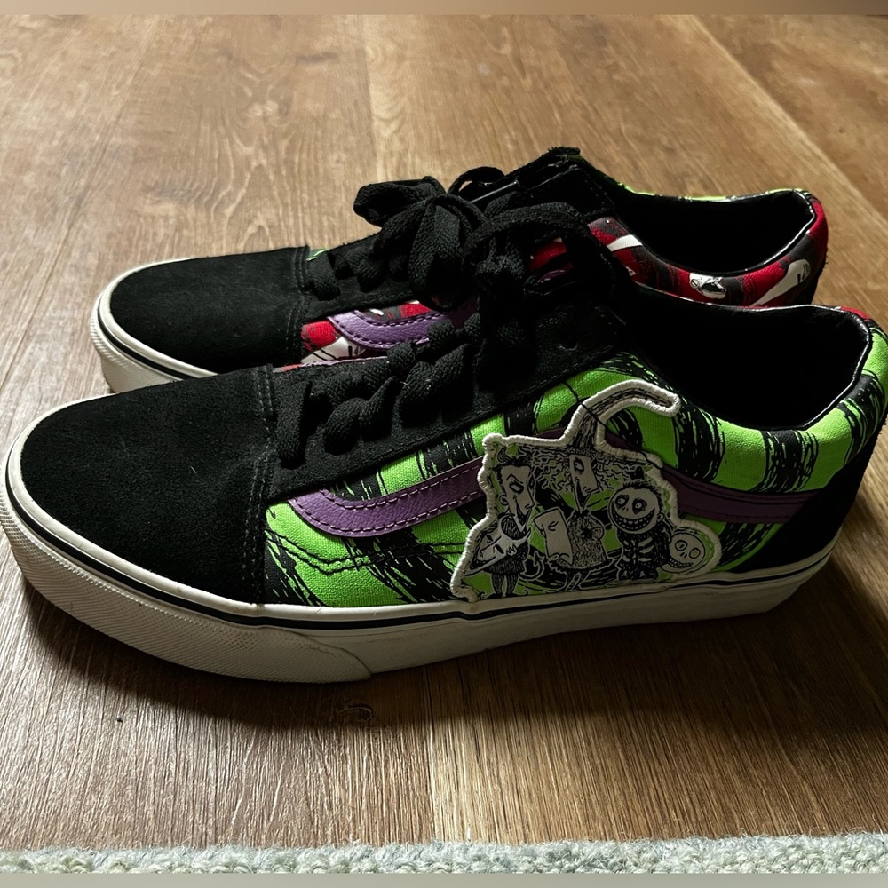 Disney Black and Green Sneakers